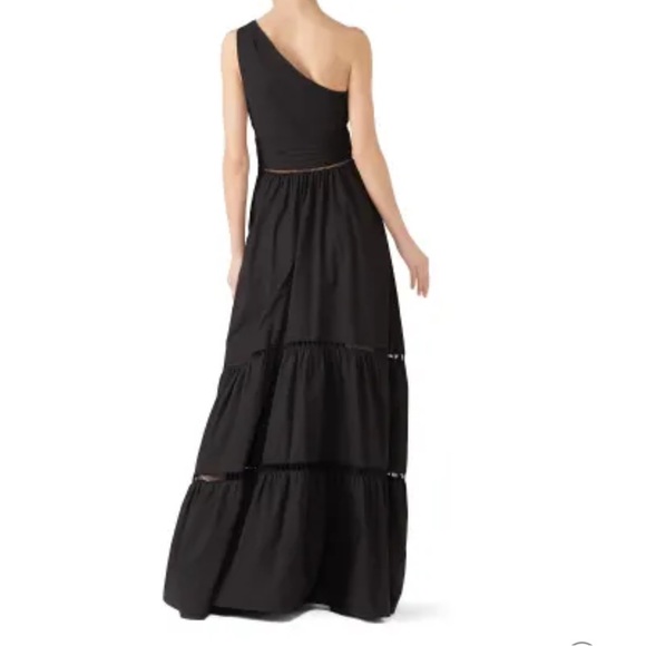 NWT A.L.C Piper One Shoulder Maxi Dress - Picture 2 of 6